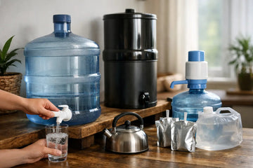 Drinking Water Without Plumbing at Home