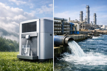 Atmospheric Water Generator Versus Desalination